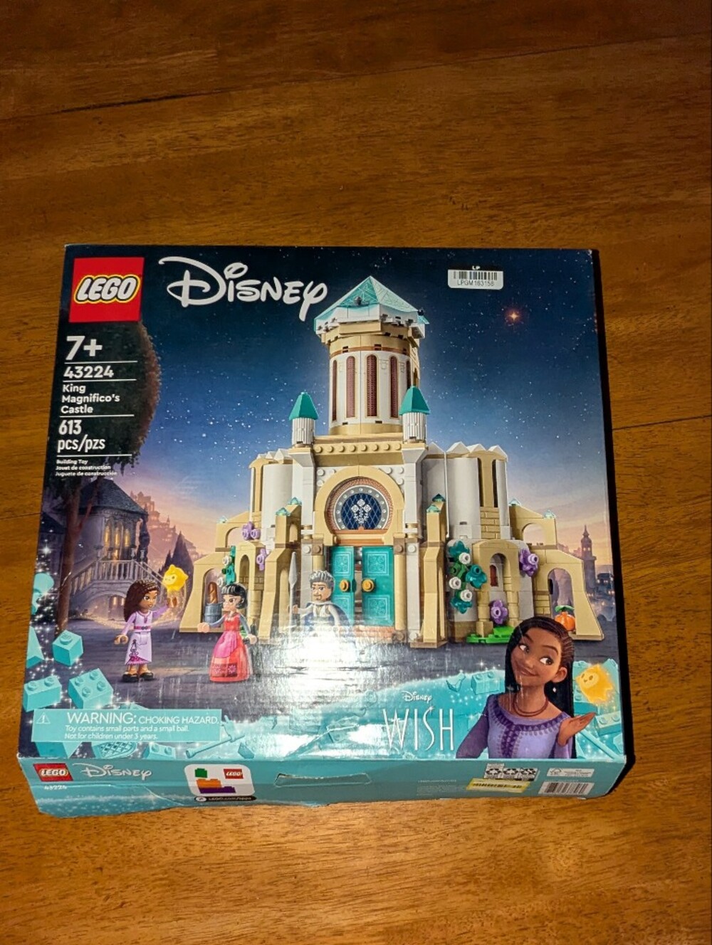 LEGO Disney Wish: King Magnifico's Castle Set 43224 (Open Box, Sealed Bags)